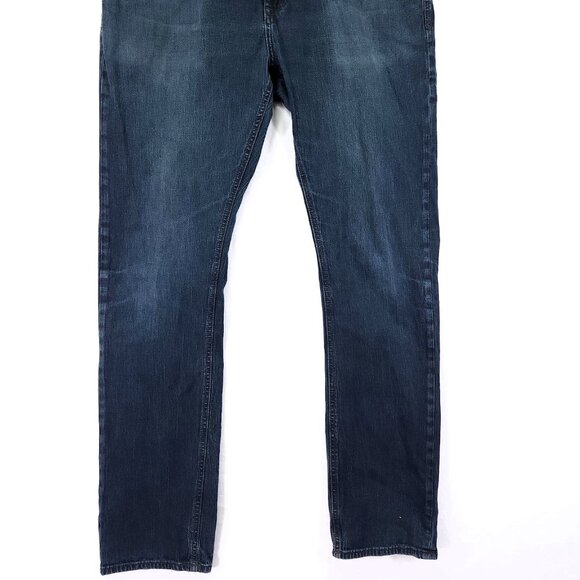 Buffalo David Bitton Evan-X Jeans Mens Size 36x34 Stretch Slim Straight Stretch - Picture 13 of 14